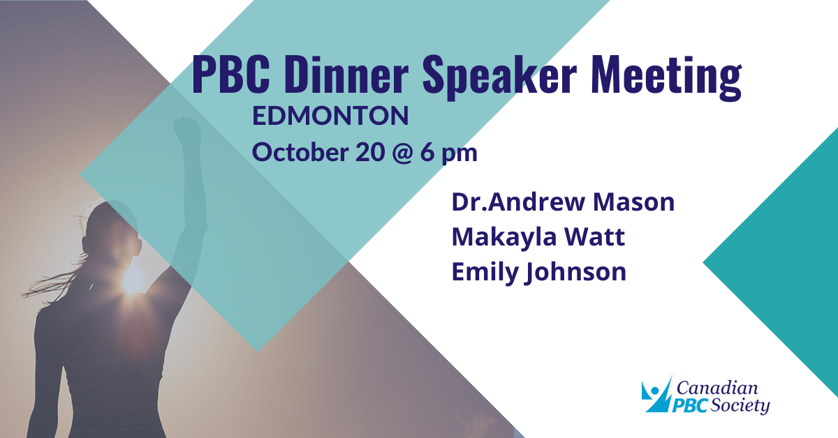 Dinner Speaker Meeting – Edmonton, Oct 20th @ 6:00pm